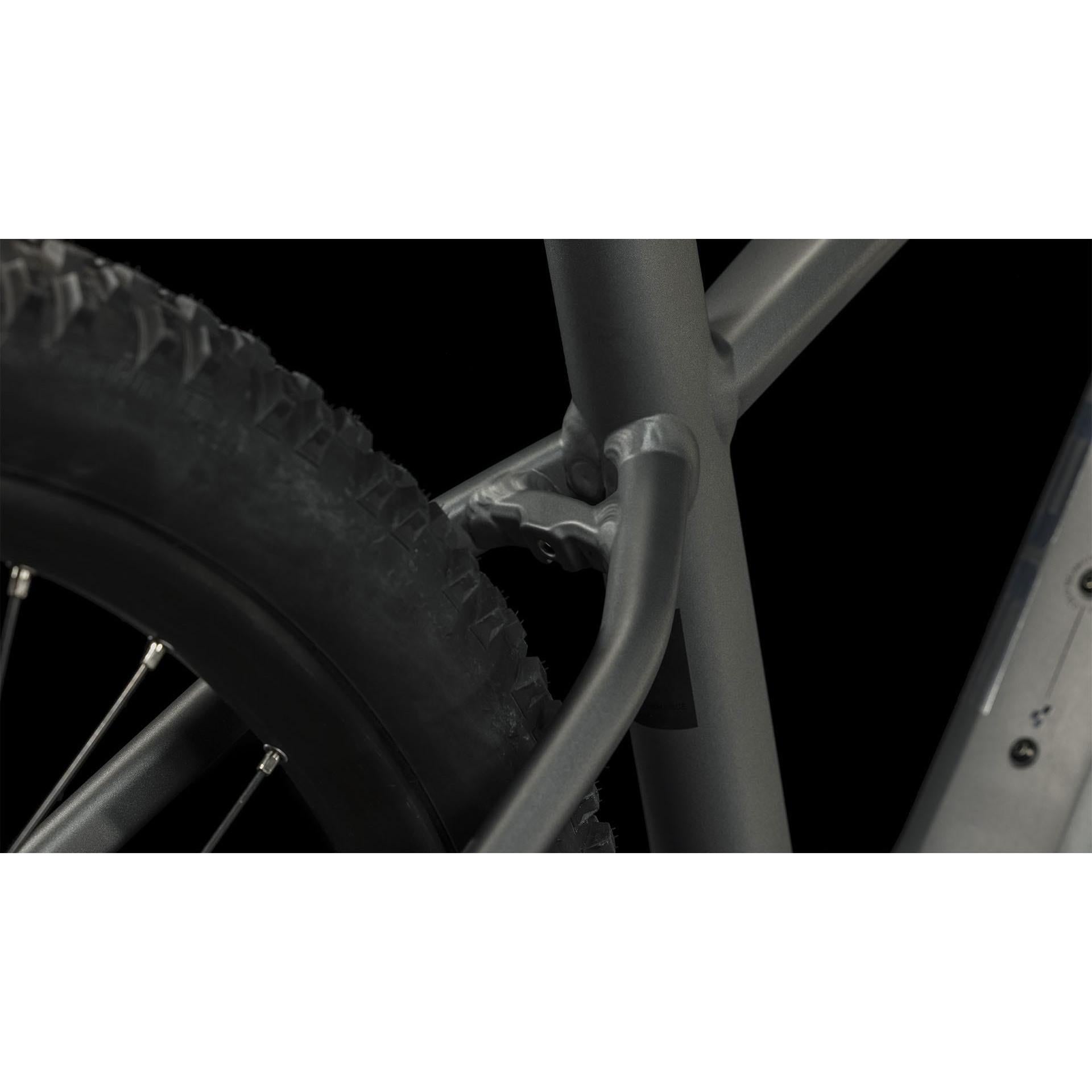 Cube Reaction Hybrid Race 625 Electric Hardtail Mountain Bike Grey 'n' Metal
