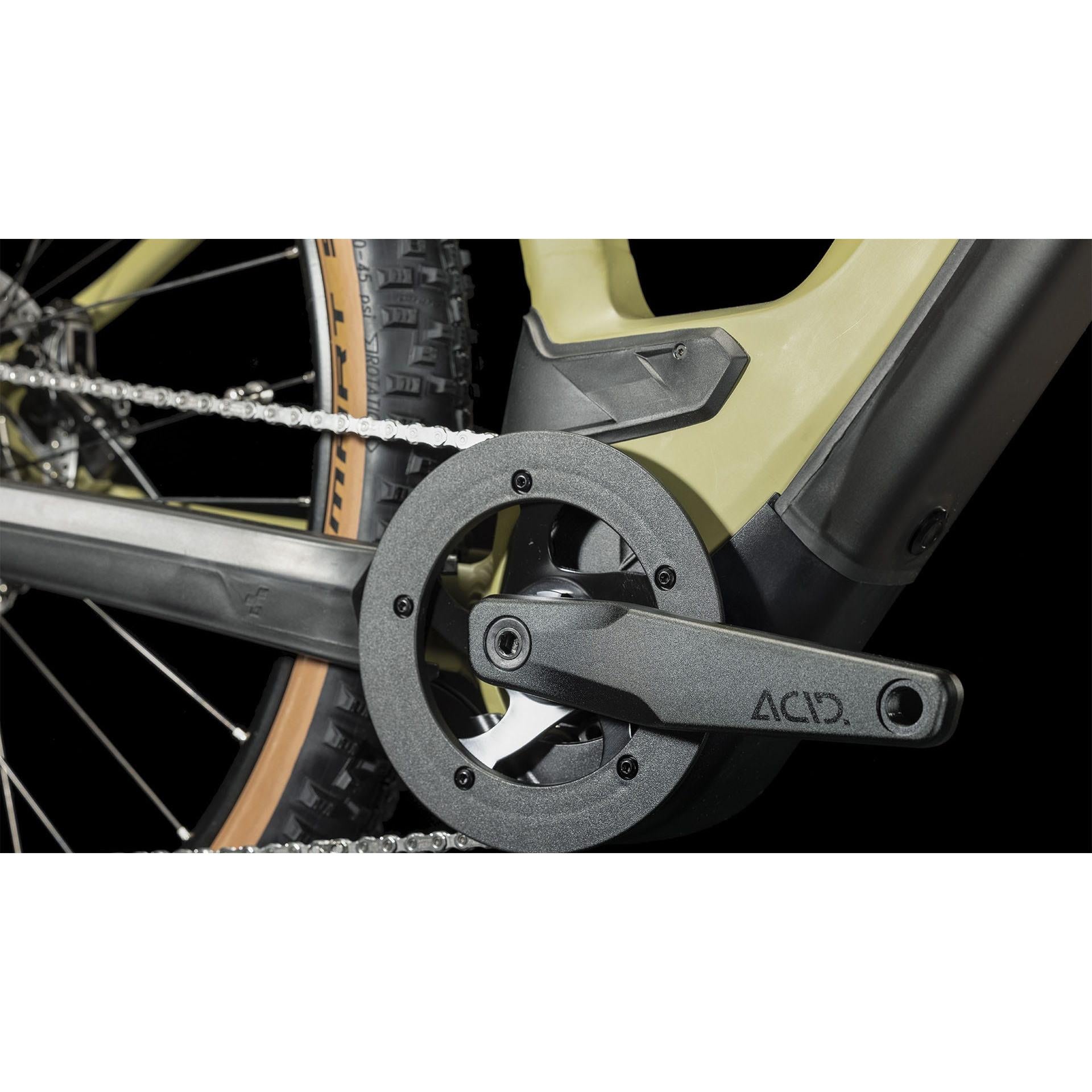 Cube Reaction Hybrid Race 625 Electric Hardtail Mountain Bike Olive 'n' Green