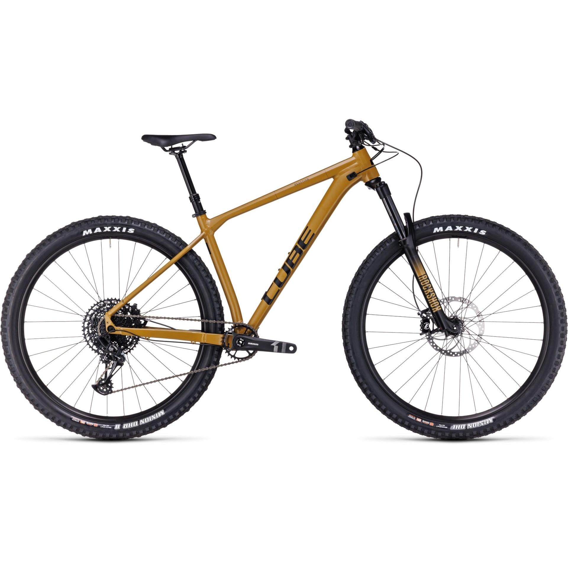 Cube Reaction TM Hardtail Mountain Bike Caramel 'n' Black