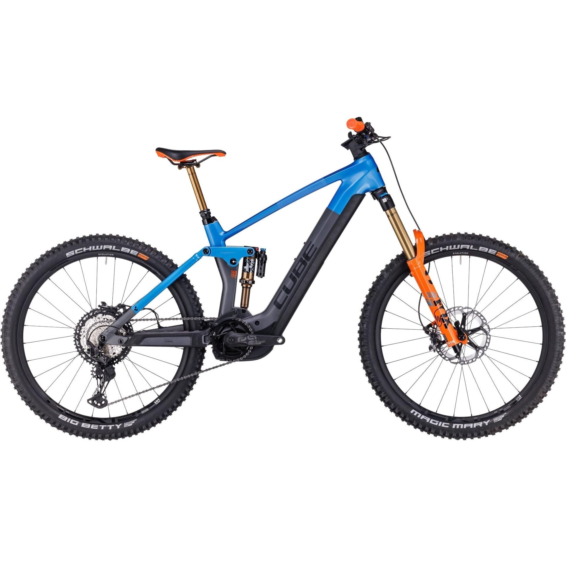 Cube Stereo Hybrid 160 HPC Actionteam 750 27.5'' Dual Suspension Electric Mountain Bike
