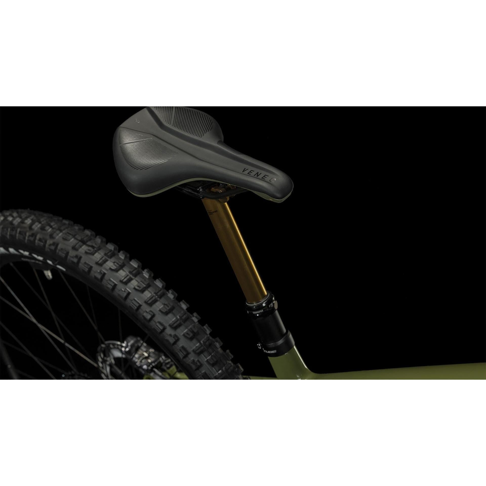 Cube Stereo Hybrid ONE55 C:68X TM 750 Electric Mountain Bike 29'' Olive n Chrome