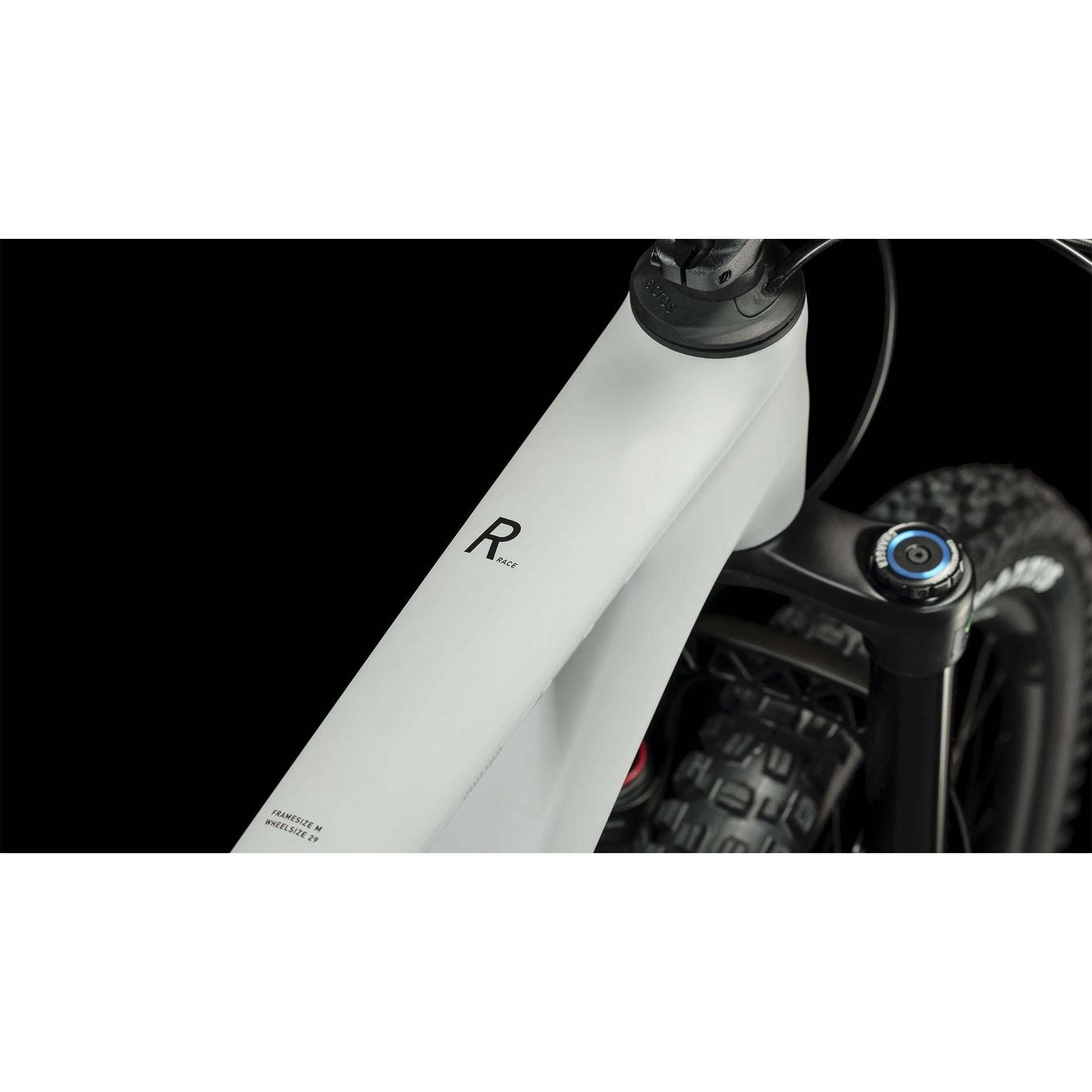 Cube Stereo ONE55 C:62 Race 29 Dual Suspension Mountain Bike Light Grey/Grey