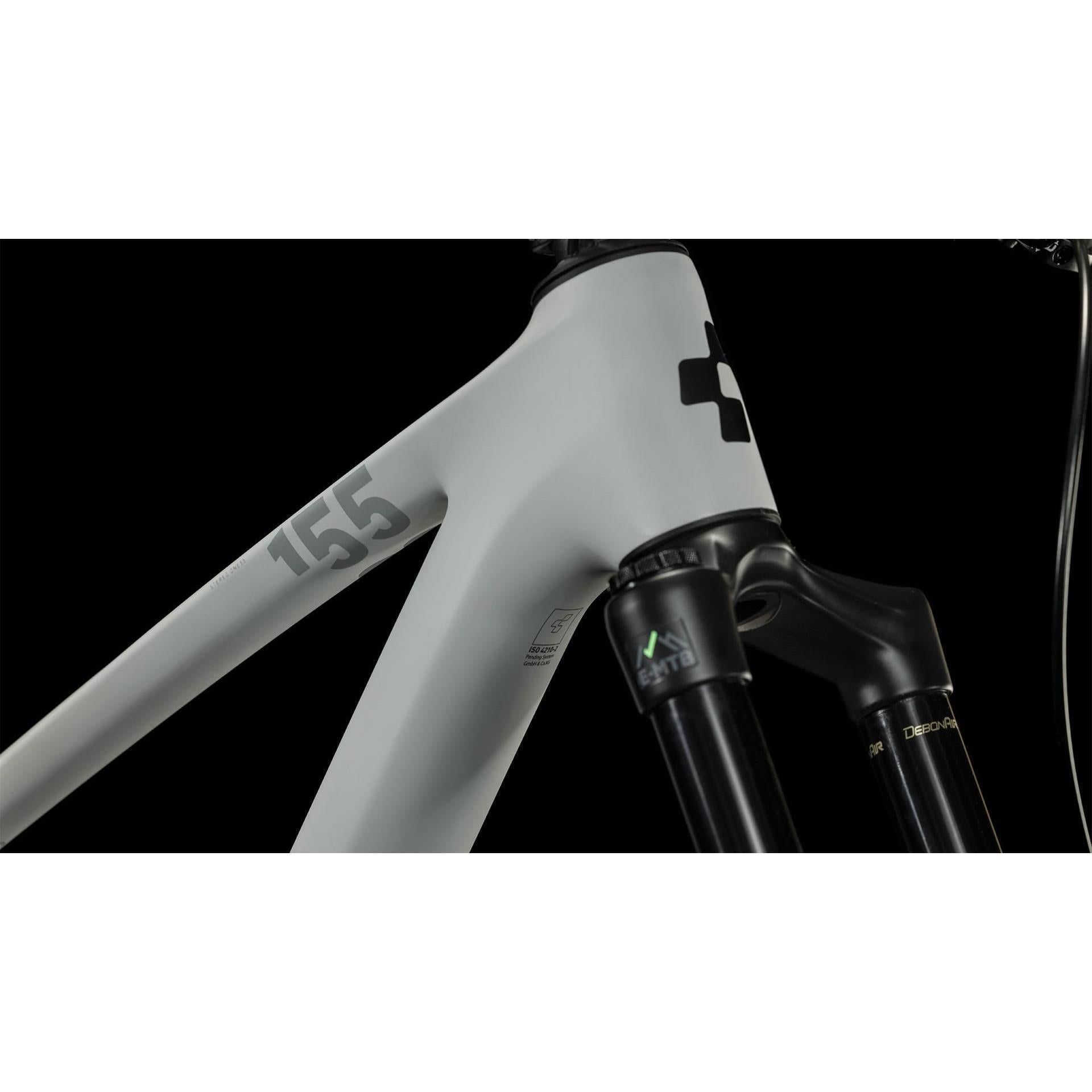 Cube Stereo ONE55 C:62 Race 29 Dual Suspension Mountain Bike Light Grey/Grey