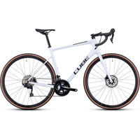 Cube Attain GTC Race Road Bike flashwhite'n'black