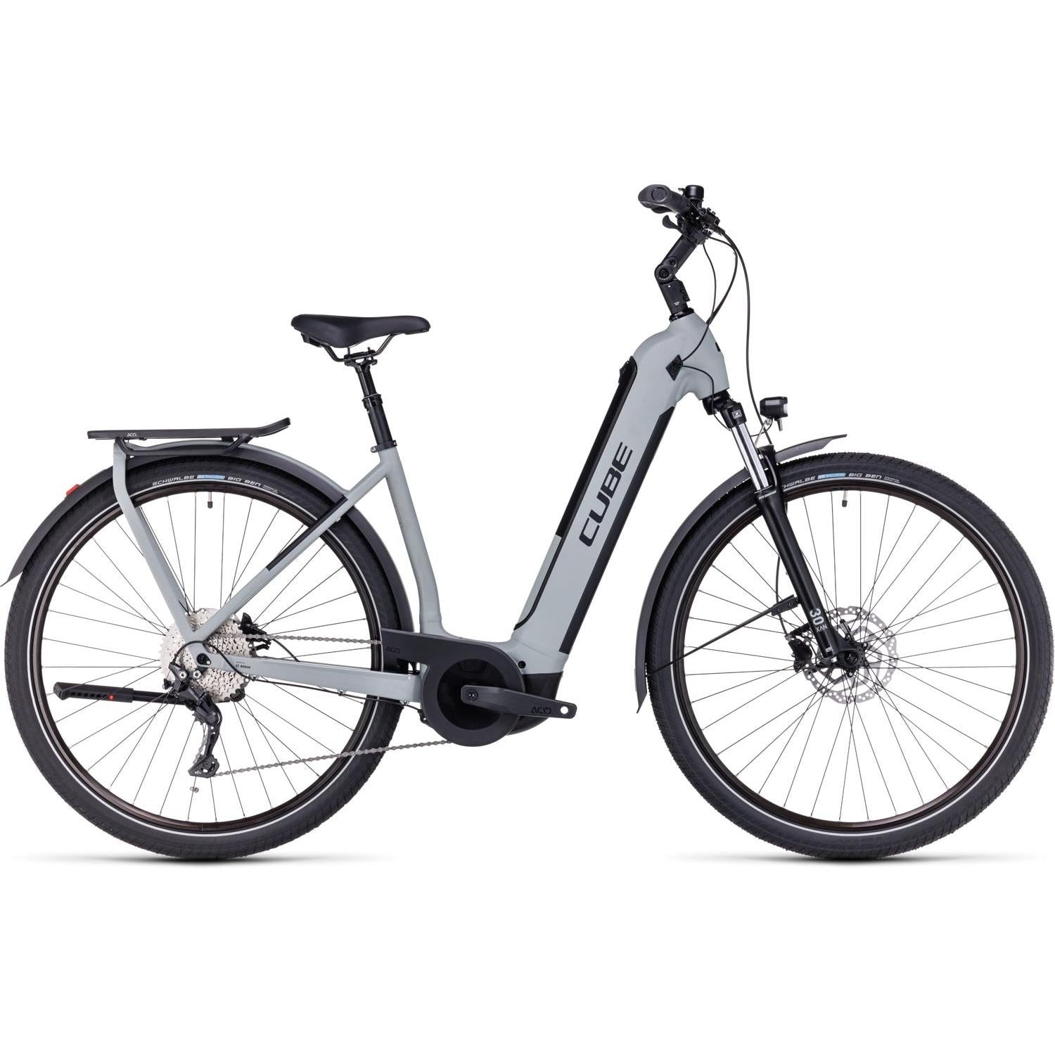 Cube Kathmandu Hybrid ONE 750 Electric Hybrid Bike Swampgrey'n'Black XS