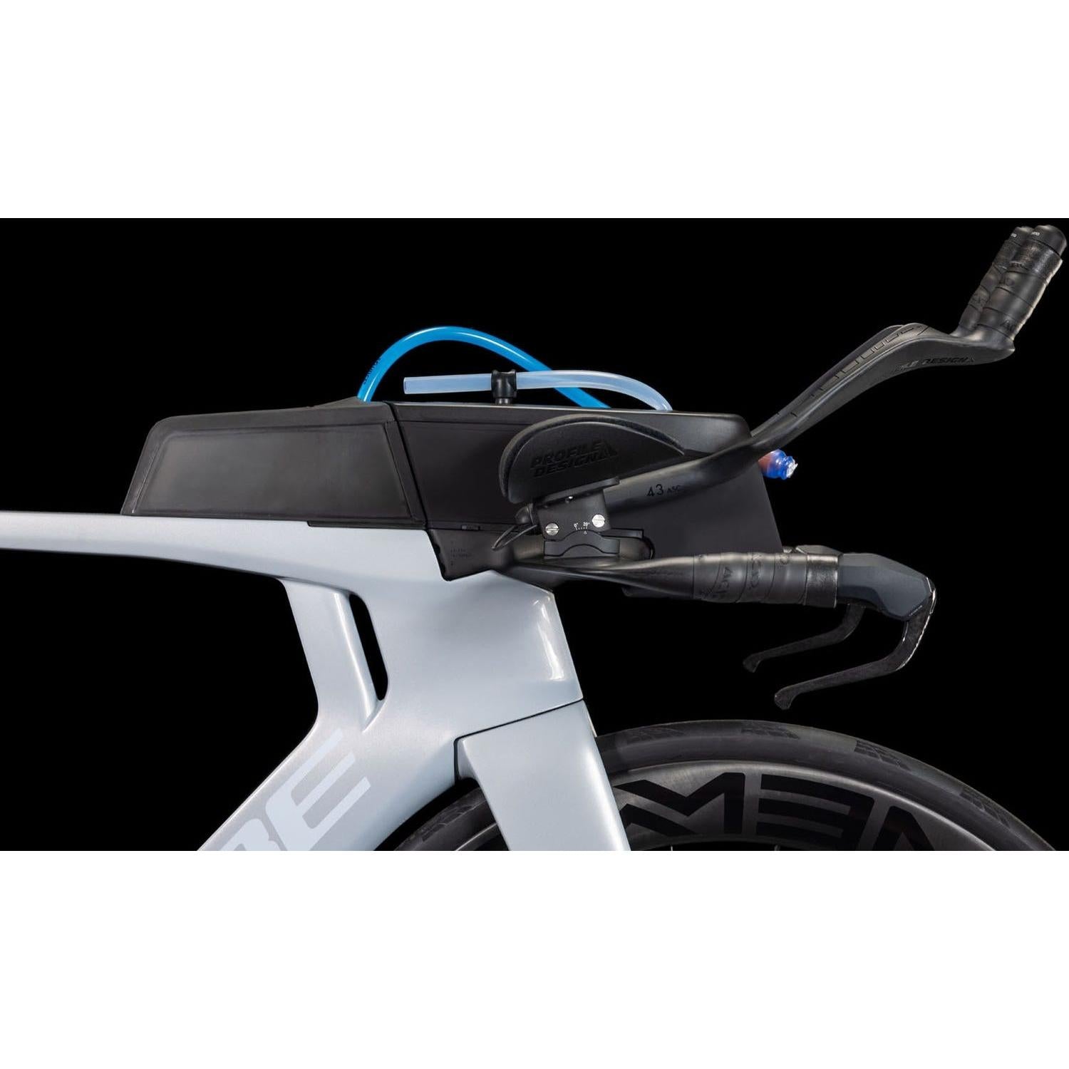 triathlon fahrrad cube Cube Aerium C:68X Race Time Trial Bike Fog Grey'n'White – 99 Bikes