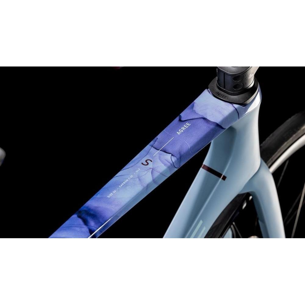 Cube Agree C:62 SLX Road Race Bike Pigeonblue'n'Art