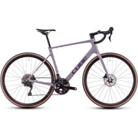 Cube Attain C:62 Race Road Bike Plumgrey'n'Brink