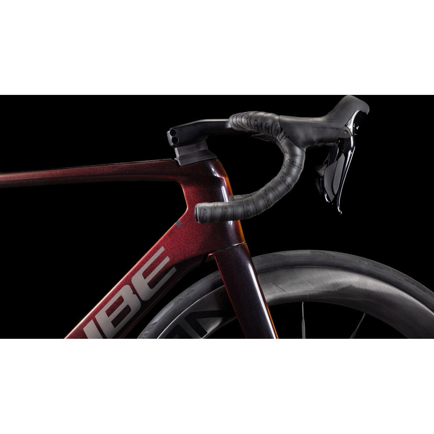 Cube Litening AERO C:68X SLT Aero Road Bike Solar Eclipse'n'Carbon