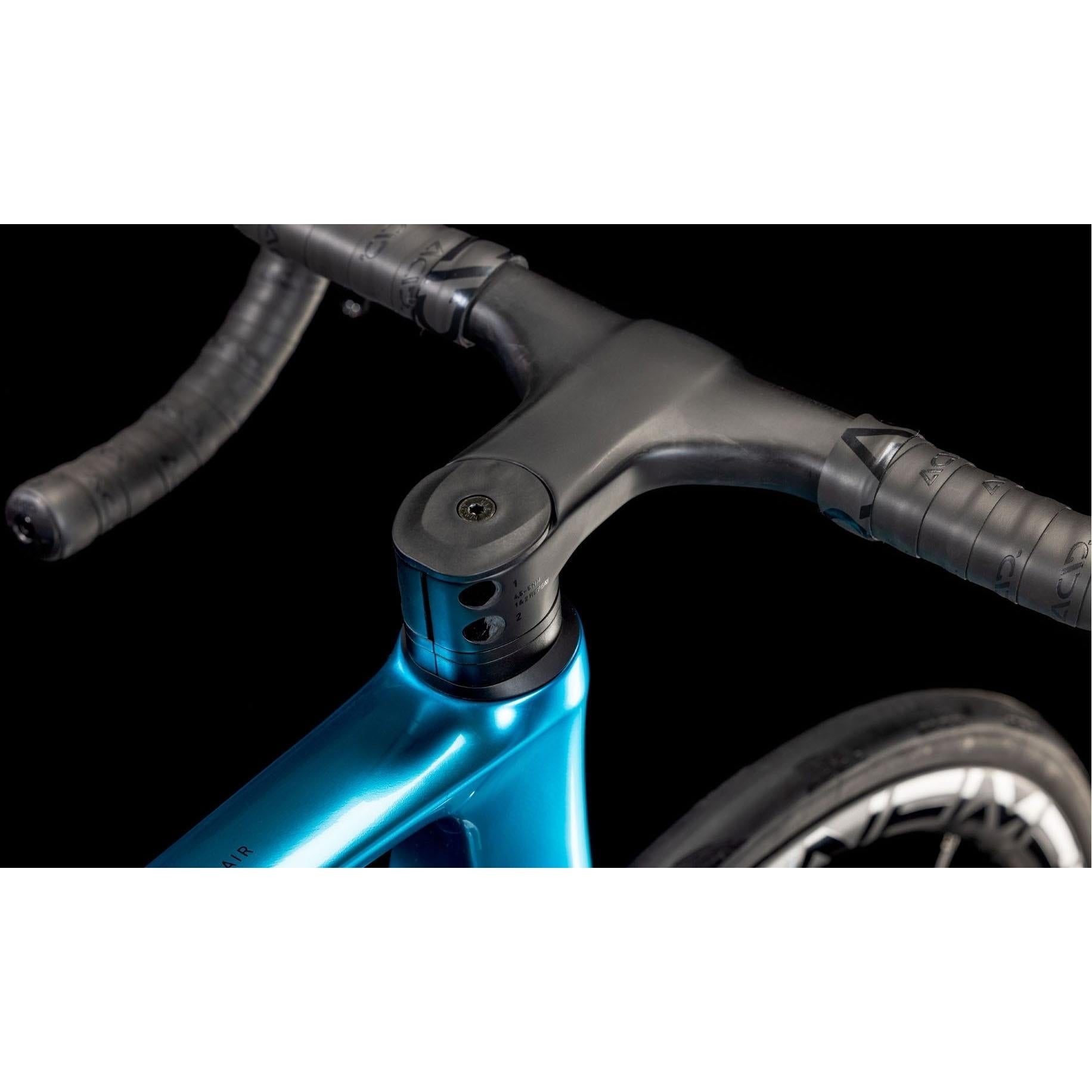 Cube Litening AIR C:68X SLX Aero Road Bike Chromeblue'n'Carbon