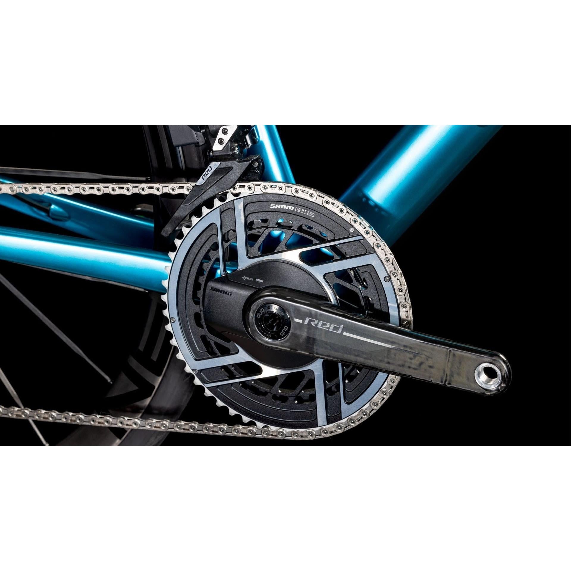 Cube Litening AIR C:68X SLX Aero Road Bike Chromeblue'n'Carbon