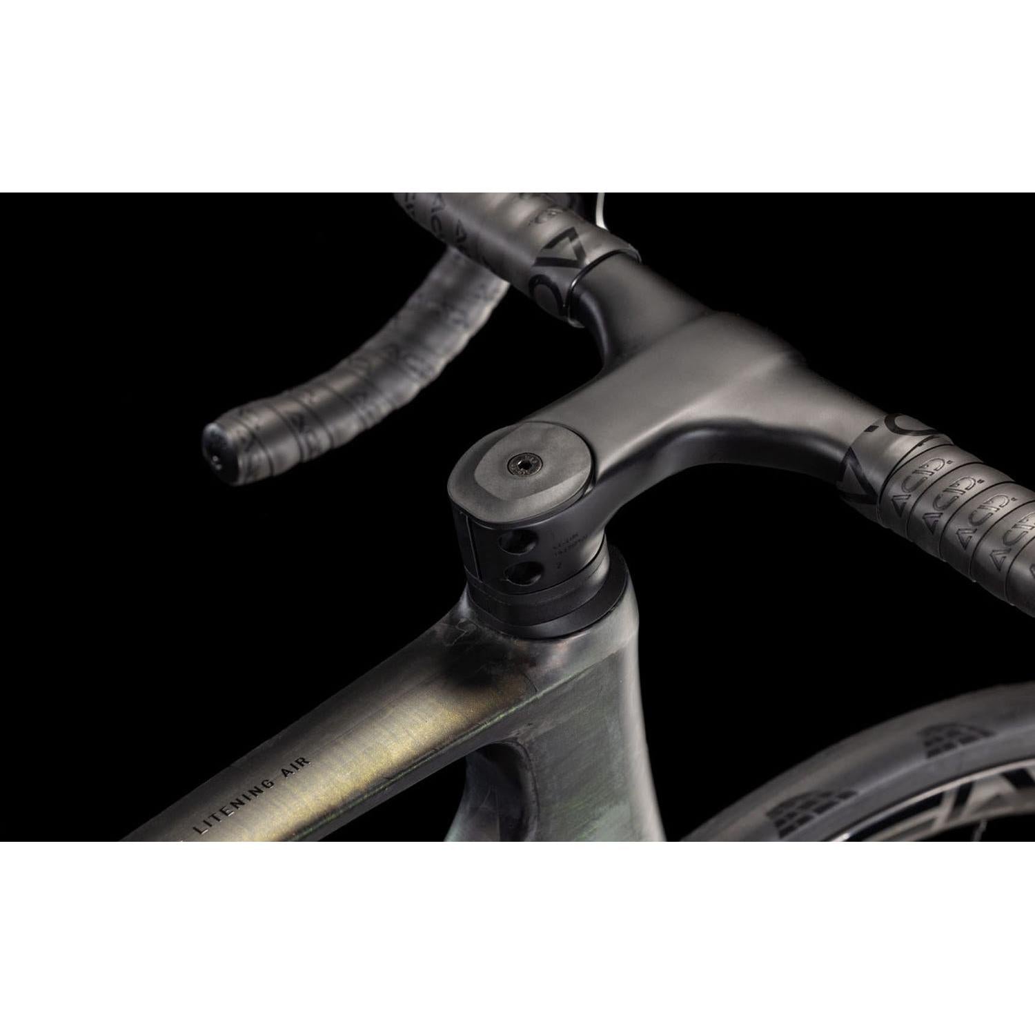 Cube Litening AIR C:68X SLT Road Race Bike Liquidlava'n'Black