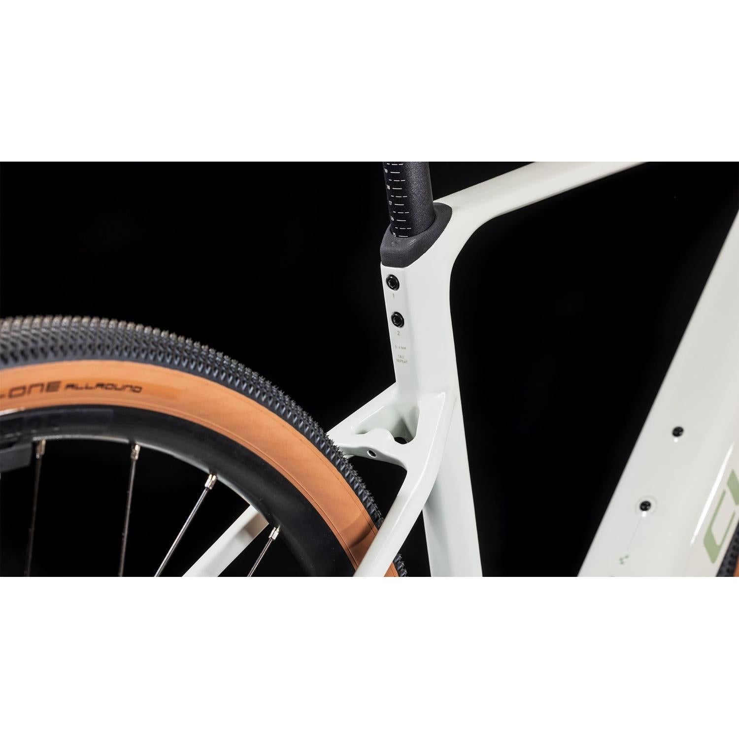 Cube Nuroad Hybrid C:62 Race 400X Electric Gravel Bike Desertstone'n'Green
