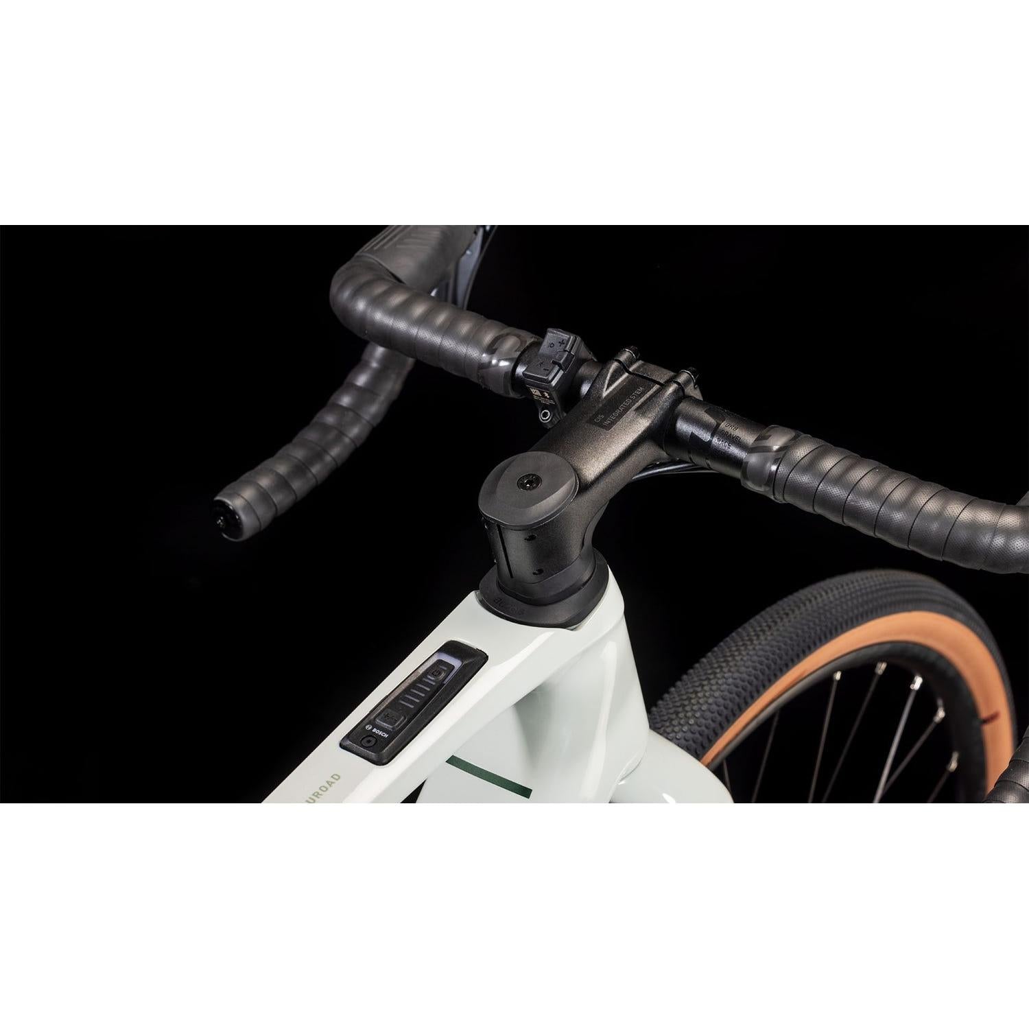Cube Nuroad Hybrid C:62 Race 400X Electric Gravel Bike Desertstone'n'Green