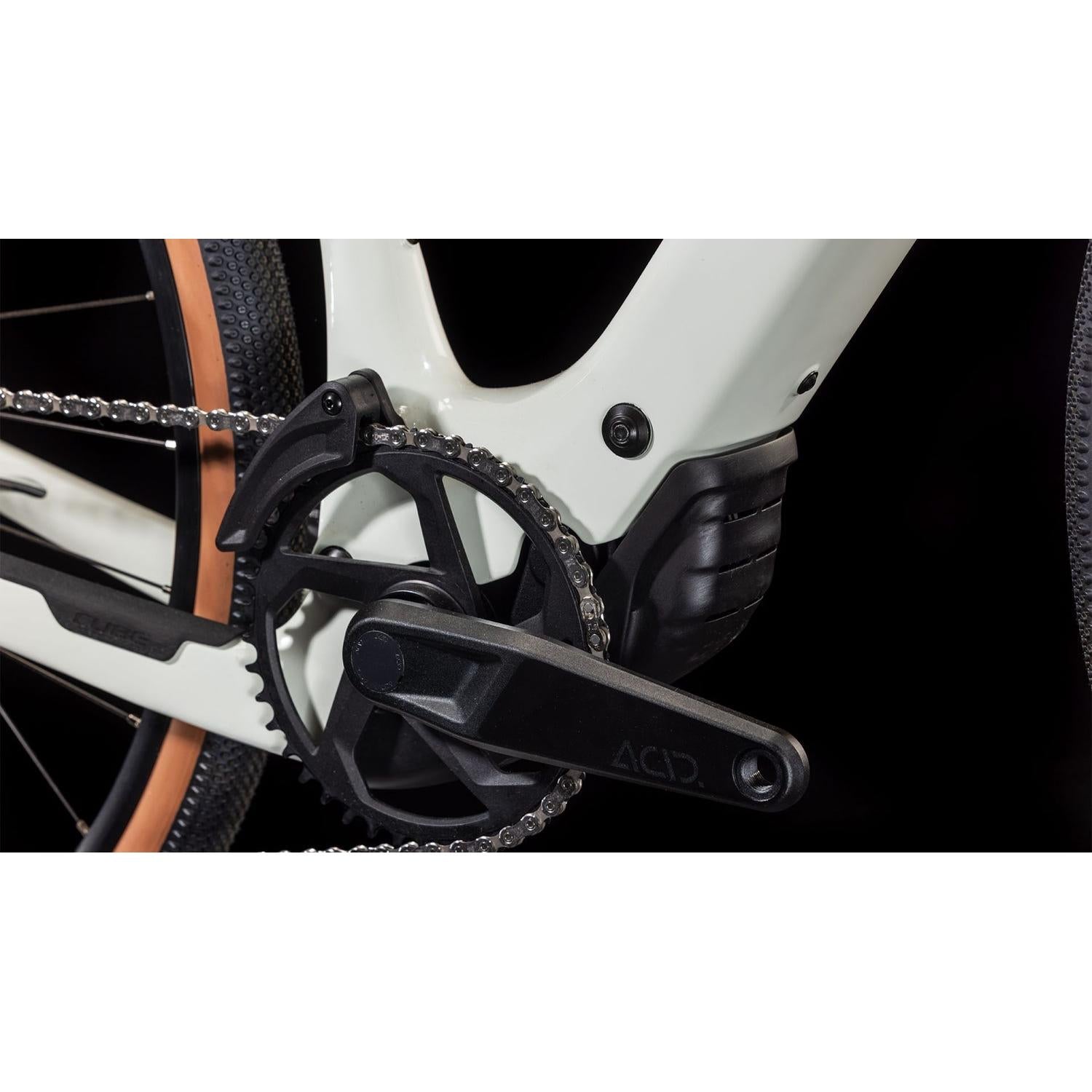 Cube Nuroad Hybrid C:62 Race 400X Electric Gravel Bike Desertstone'n'Green