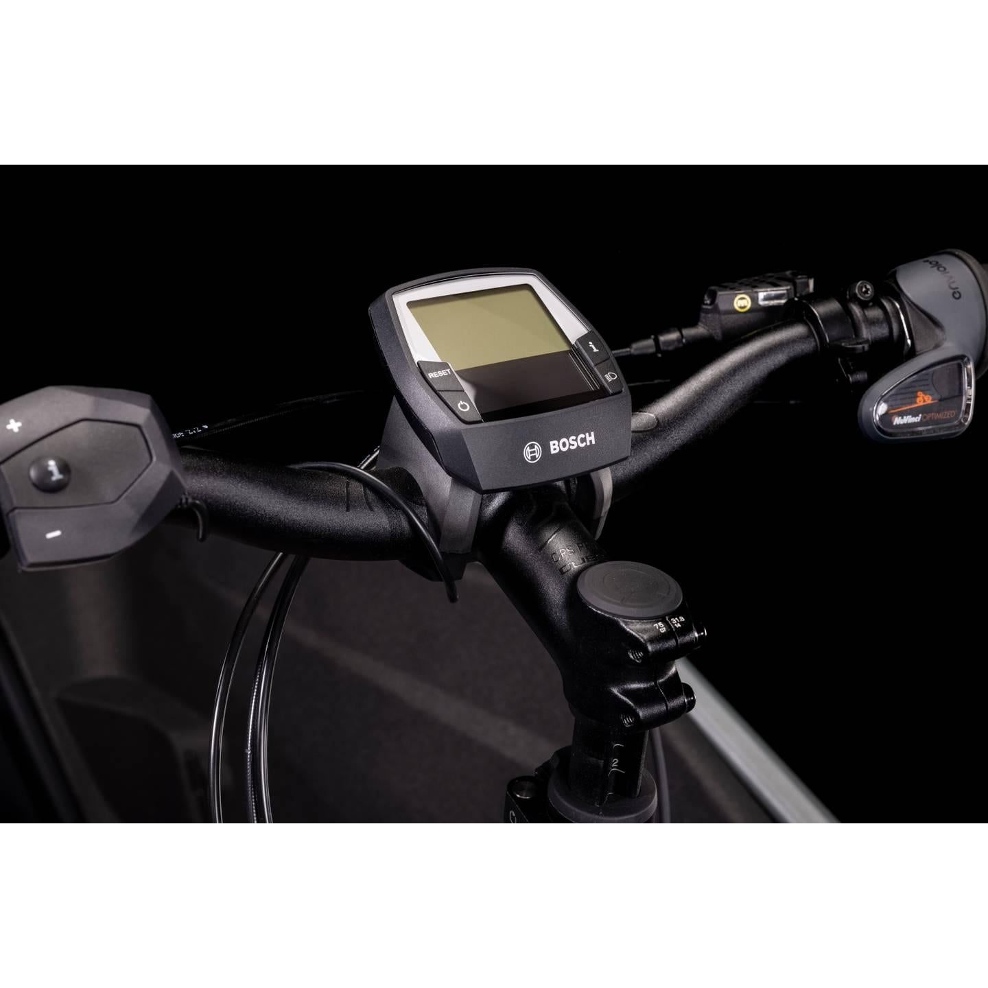 Cube Cargo Sport Hybrid 500 Electric Cargo Bike Flash Grey/Black