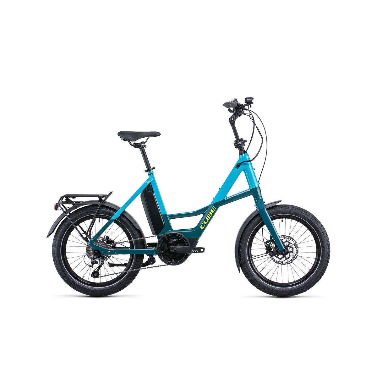 Cube Compact Sport Hybrid 500 Blue/Lime
