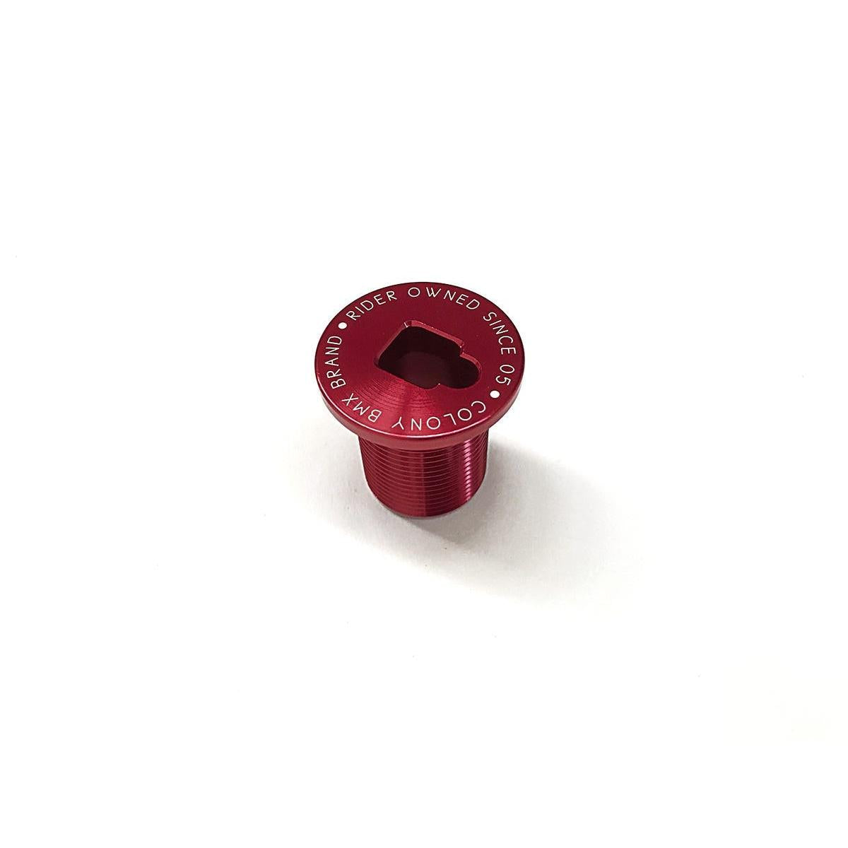 Colony Fork Top Bolt M24x1.5mm 2016 and Onwards Dark Red