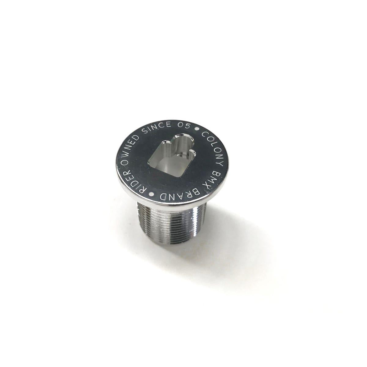 Colony Fork Top Bolt M25x1.5mm 2016 and Onwards Polished