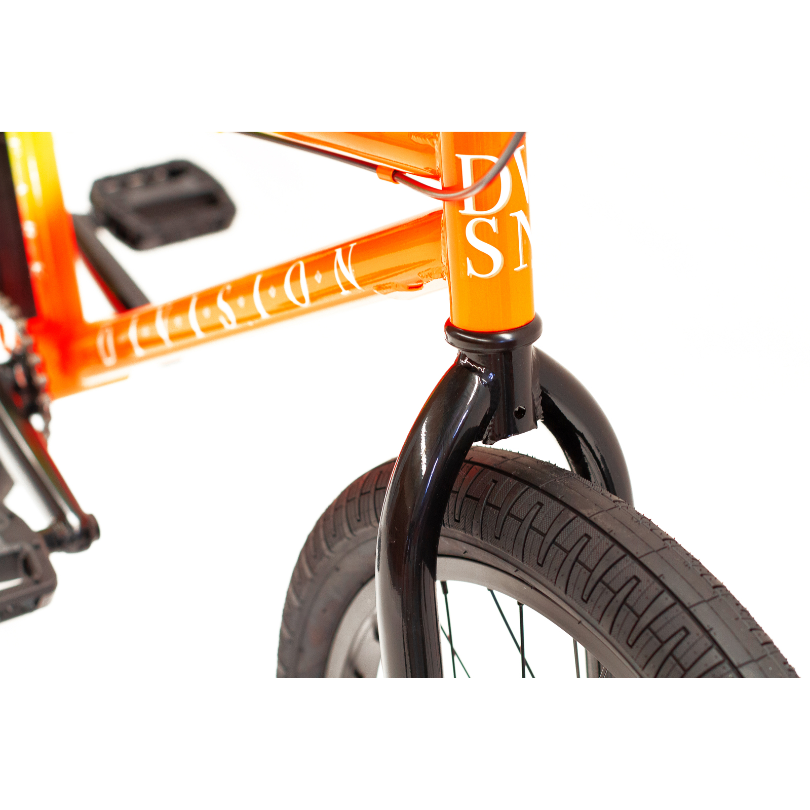 Division Reark 20'' BMX Bike Orange/Yellow Fade