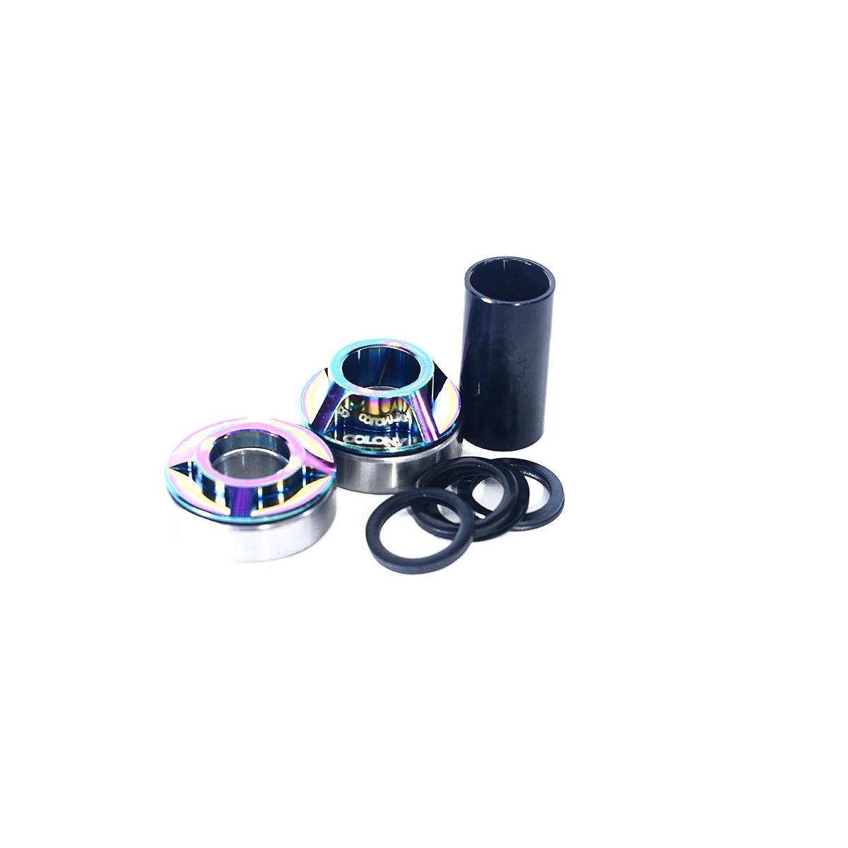 Colony Mid Bottom Bracket 19mm Rainbow