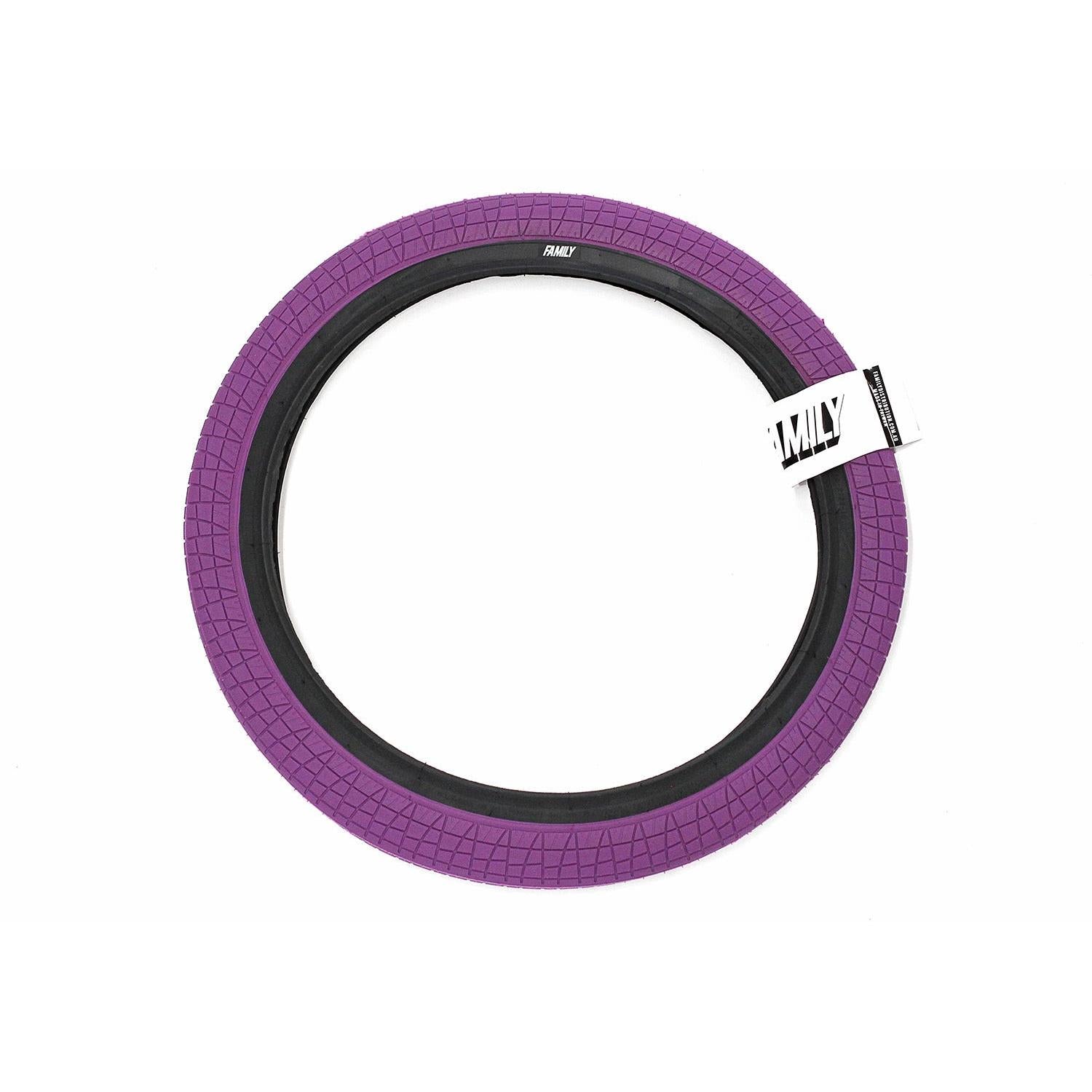 Family F2128 BMX Tyre 20 x 2.30 Purple/Black