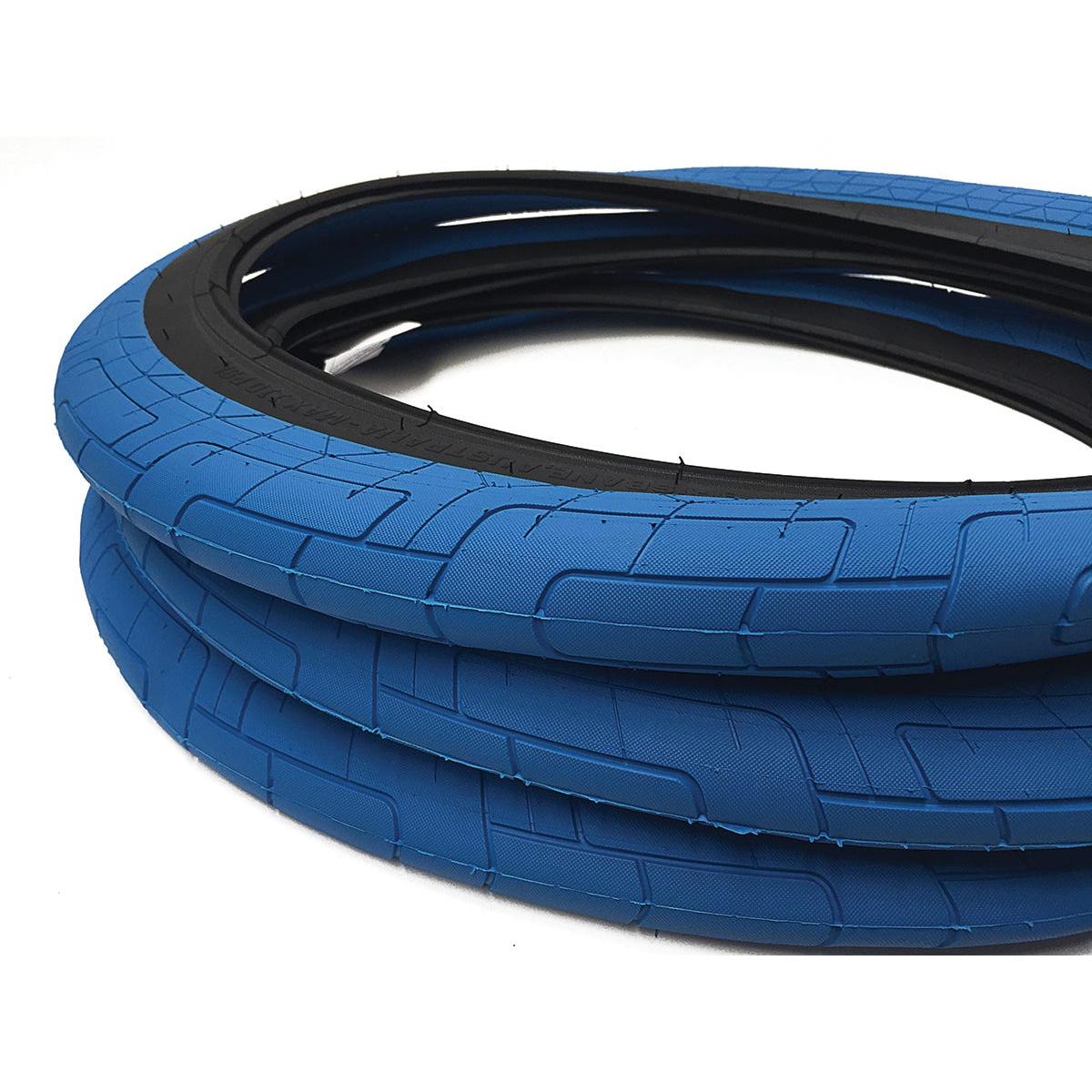 Colony Grip Lock BMX Tyre 20x2.35 Blue/Grey