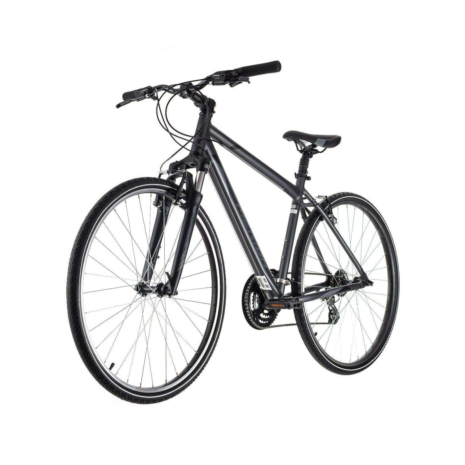 Merida Crossway 10-V Hybrid Bike Silver/Black
