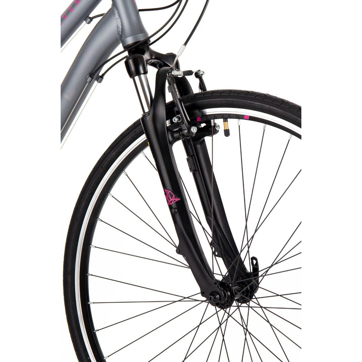 Pedal Raven 2 Hybrid Bike Silver