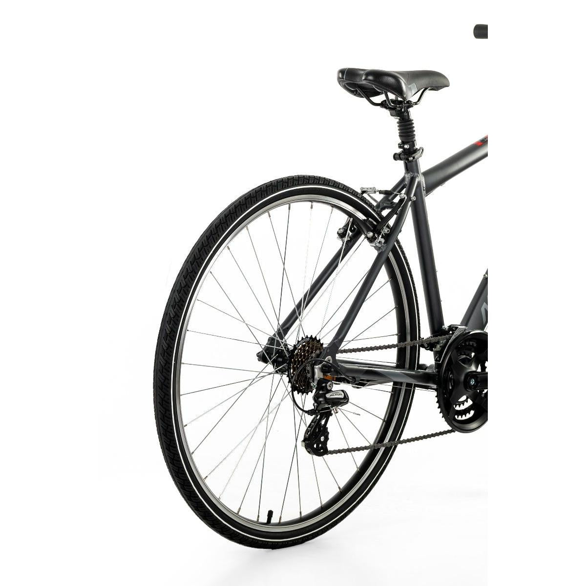 Merida Crossway 10-V Hybrid Bike Silver/Black