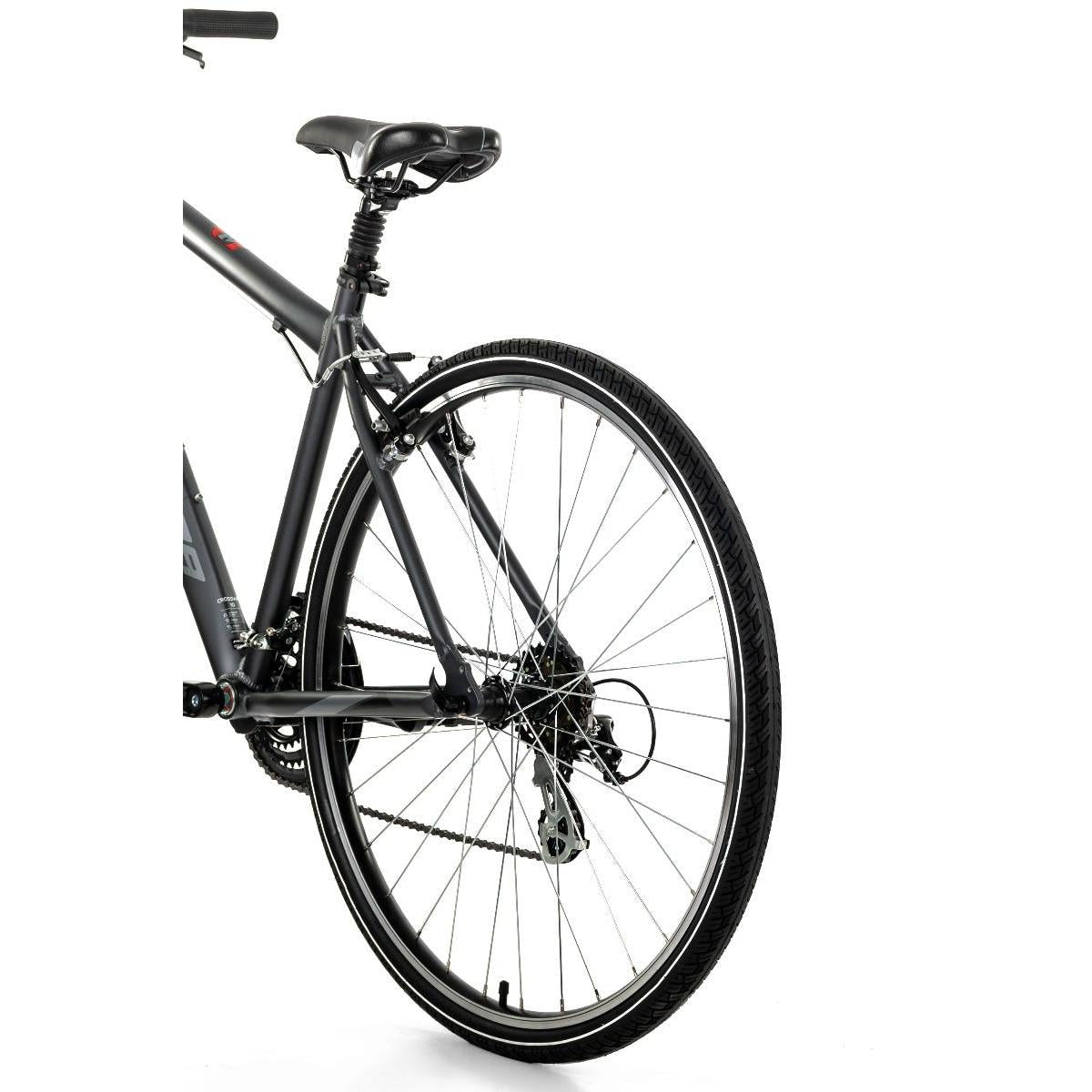 Merida Crossway 10-V Hybrid Bike Silver/Black