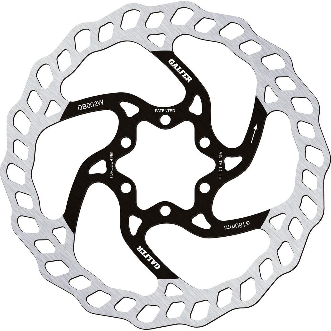 Galfer Disc Wave Disc Brake Rotor 160 X 1.8mm