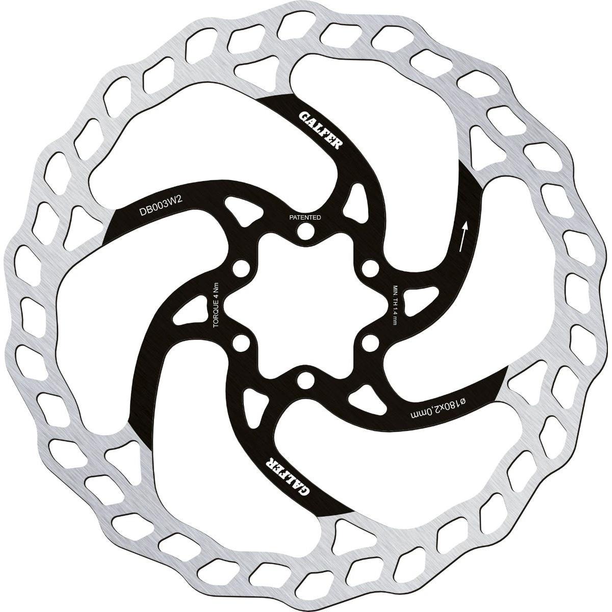 Galfer Bike DISC MTB WAVE 180 X 2.0mm