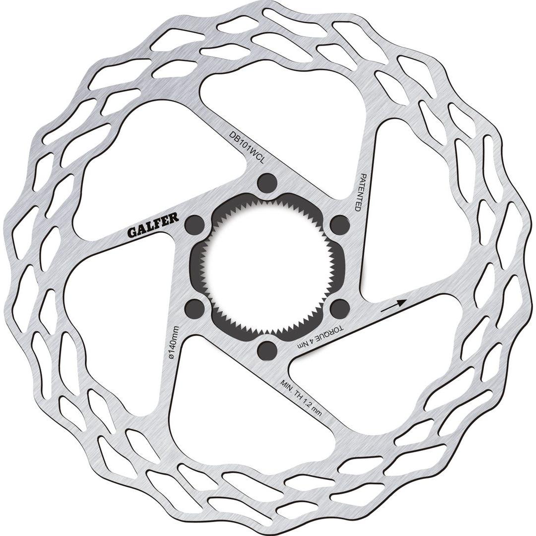 Galfer Road Wave Disc Brake Rotor Centre Lock 160mm
