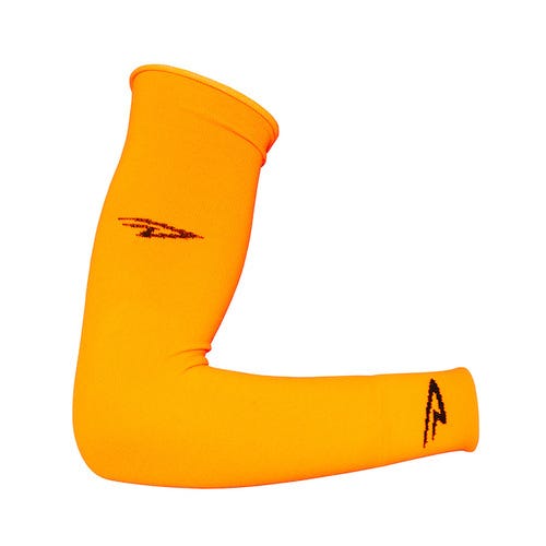 DeFeet Armskin D-Logo Arm Warmer Hi-Vis Orange