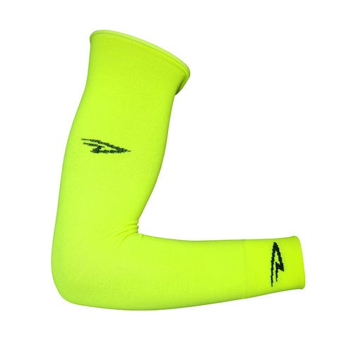 DeFeet Armskin D-Logo Arm Warmer Hi-Vis Yellow