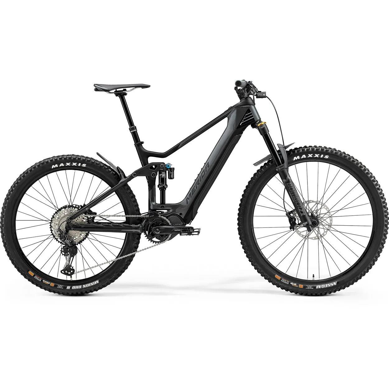 DEMO Merida eOne Sixty 8000 Electric Mountain Bike Glossy Grey/Matt Black LG