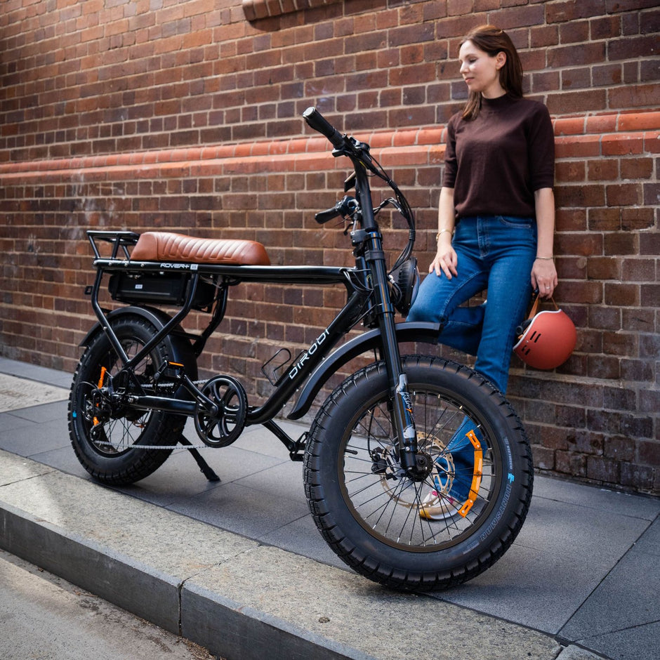 DiroDi Rover Pro 250W Electric Fat Bike Pearl White – 99 Bikes