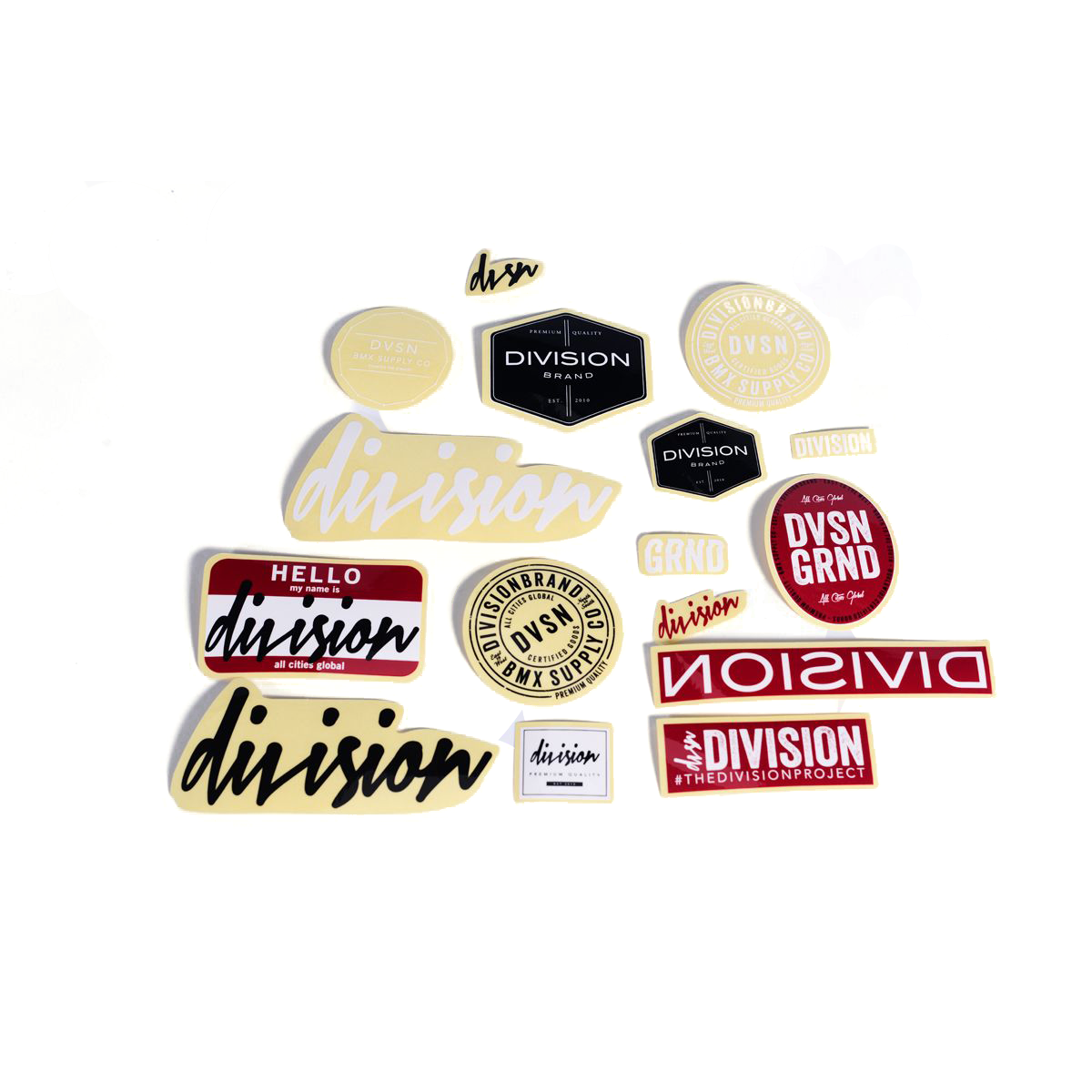 Division Sticker Pack