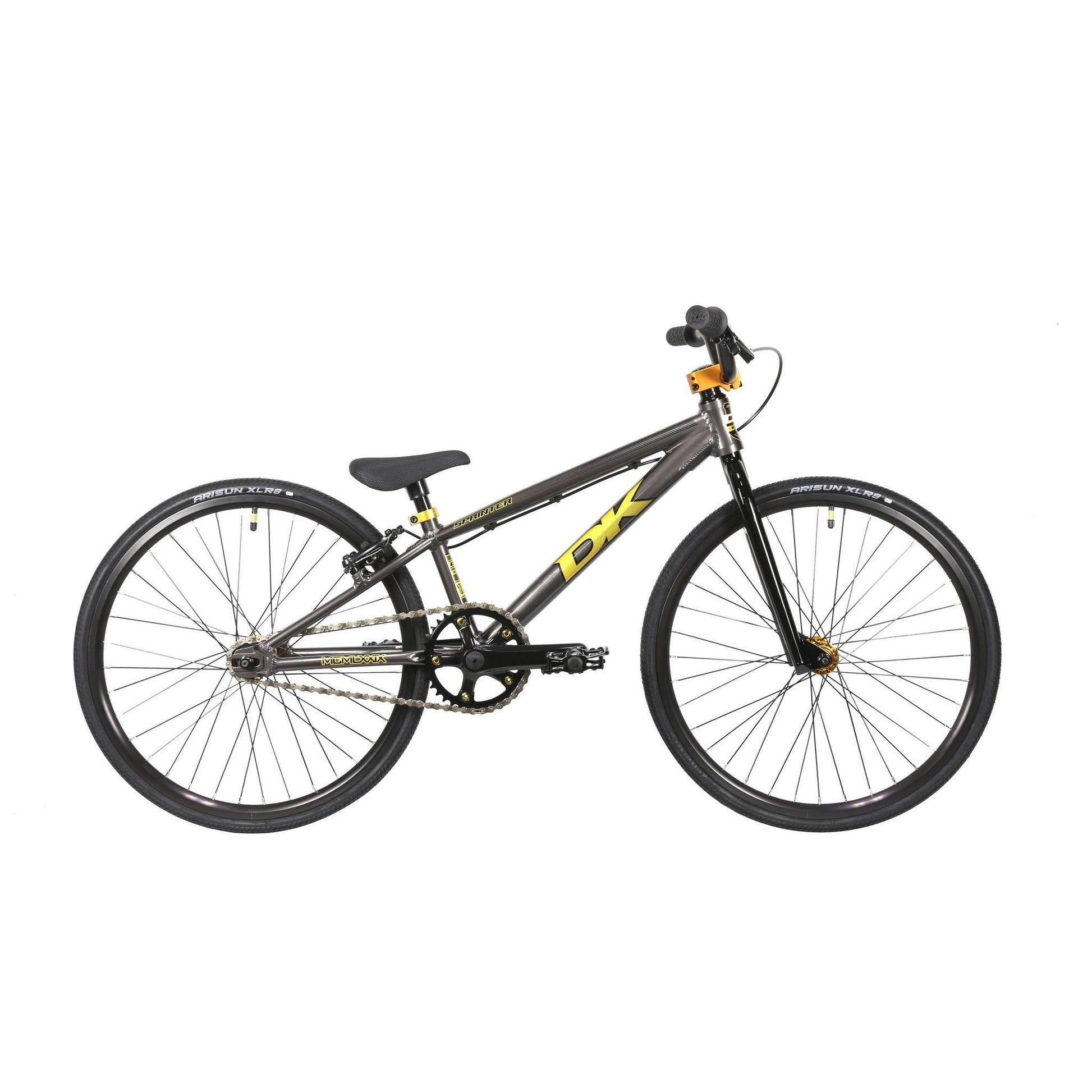 DK Sprinter Mini 20 Inch BMX Bike [Charcoal/Gold] (2017)