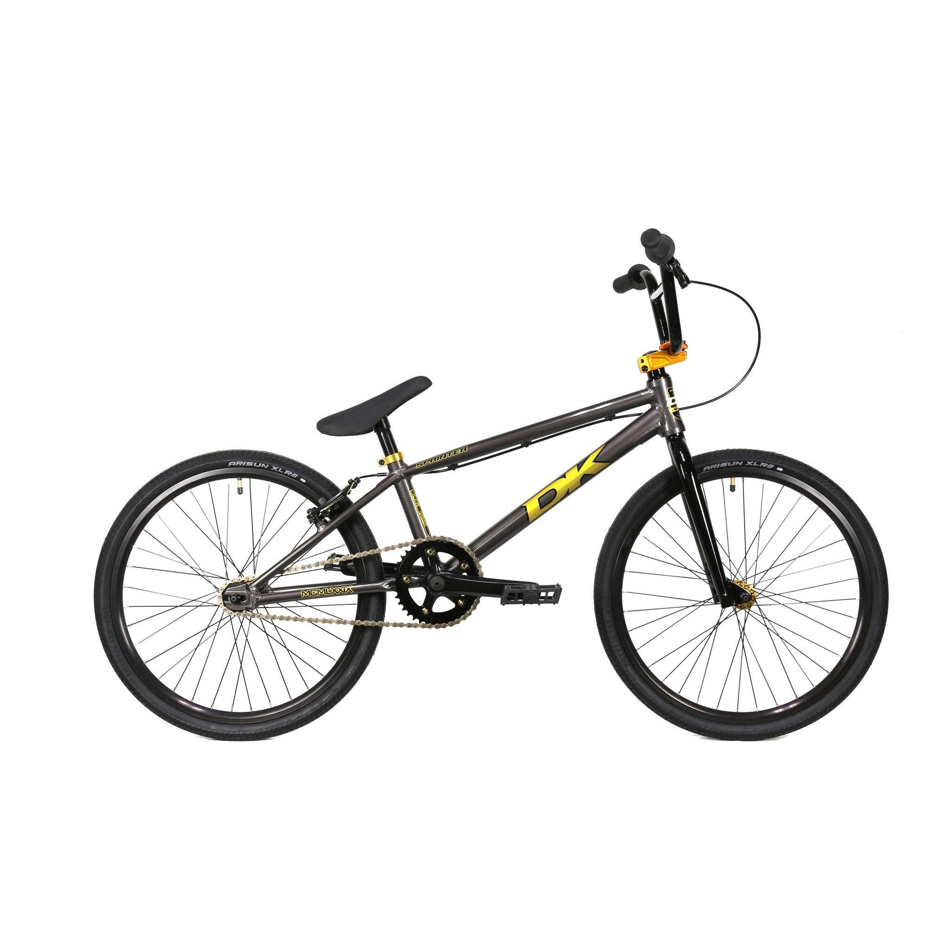 DK Sprinter Expert BMX Bike [Charcoal/Gold] (2017)