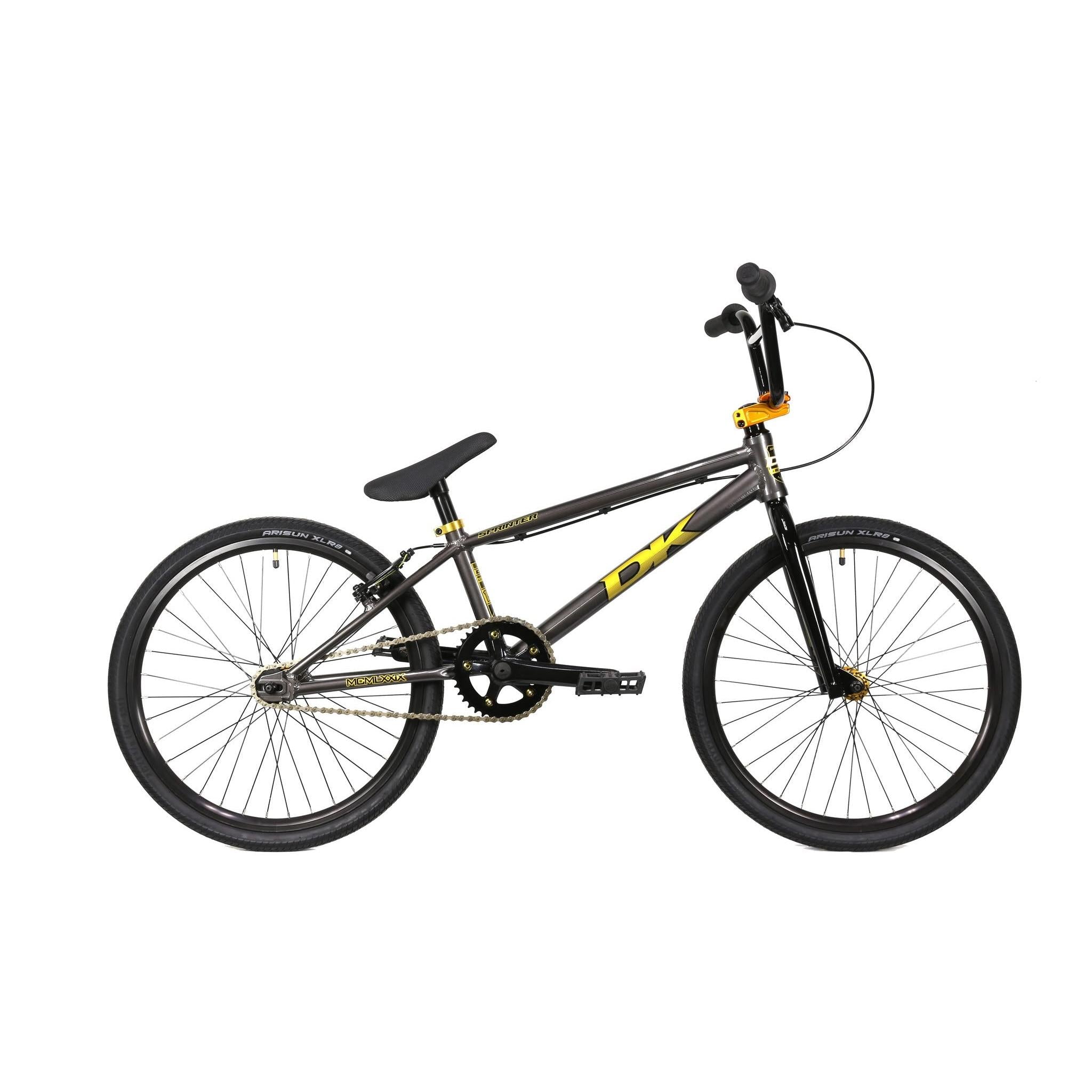 DK Sprinter Expert BMX Bike [Charcoal/Gold] (2017)