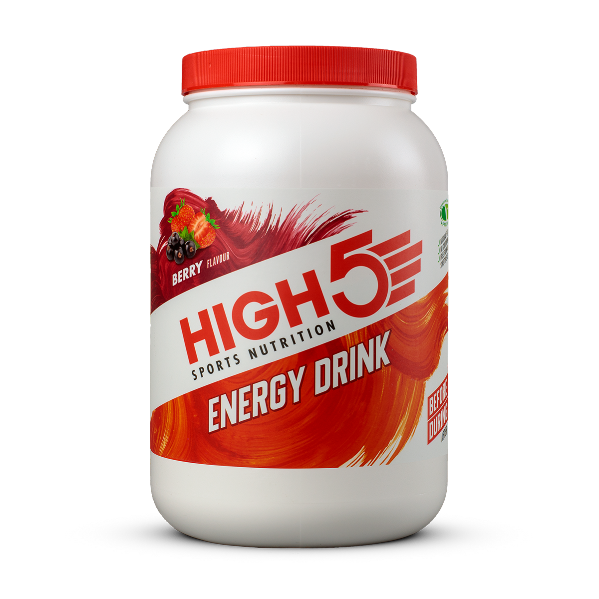 HIGH5 Energy Drink Powder Berry 2.2kg Tub