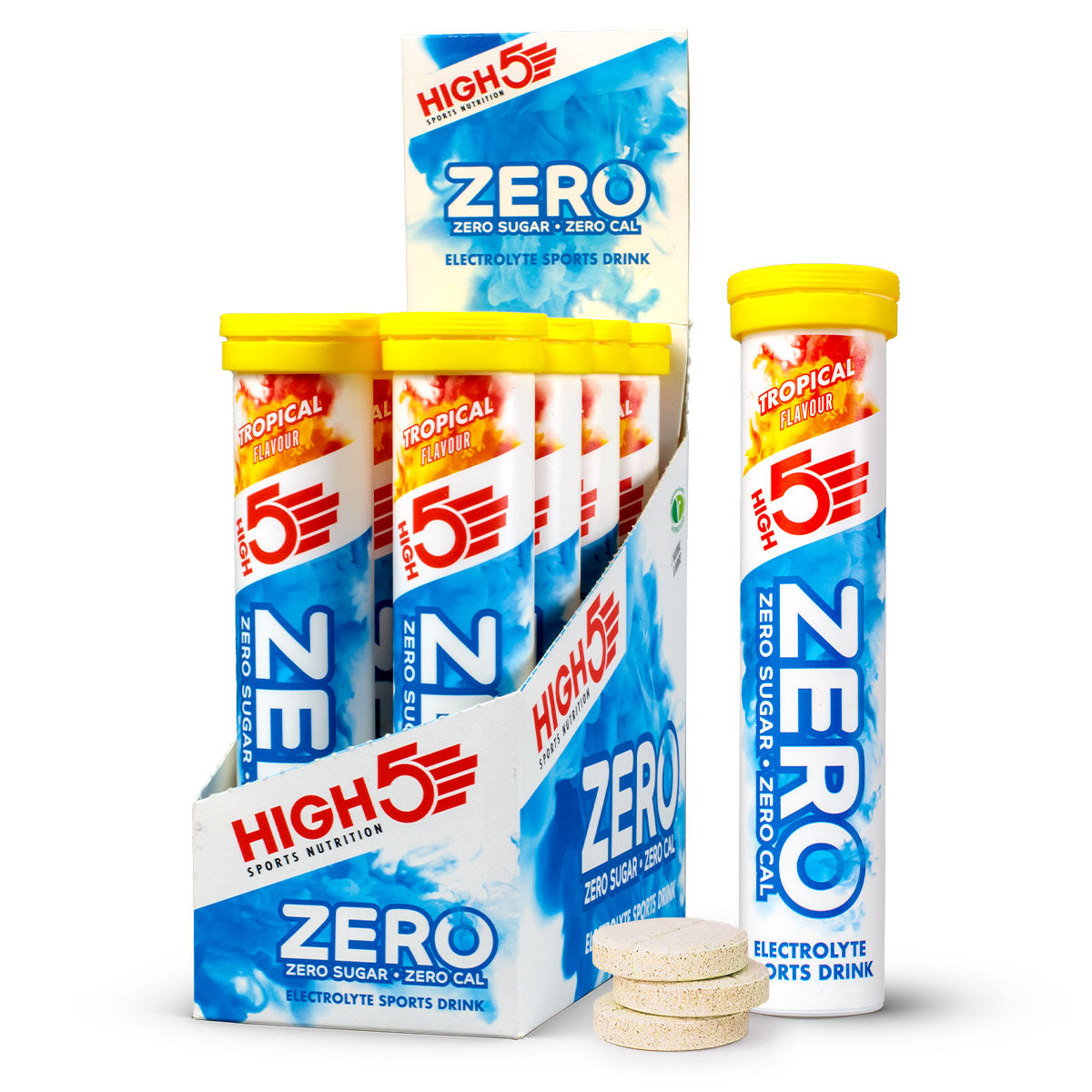 HIGH5 ZERO Tablets Tropical Box of 8