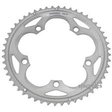 Shimano 105 5700 Silver 10s Double Chainring 130 BCD 52T