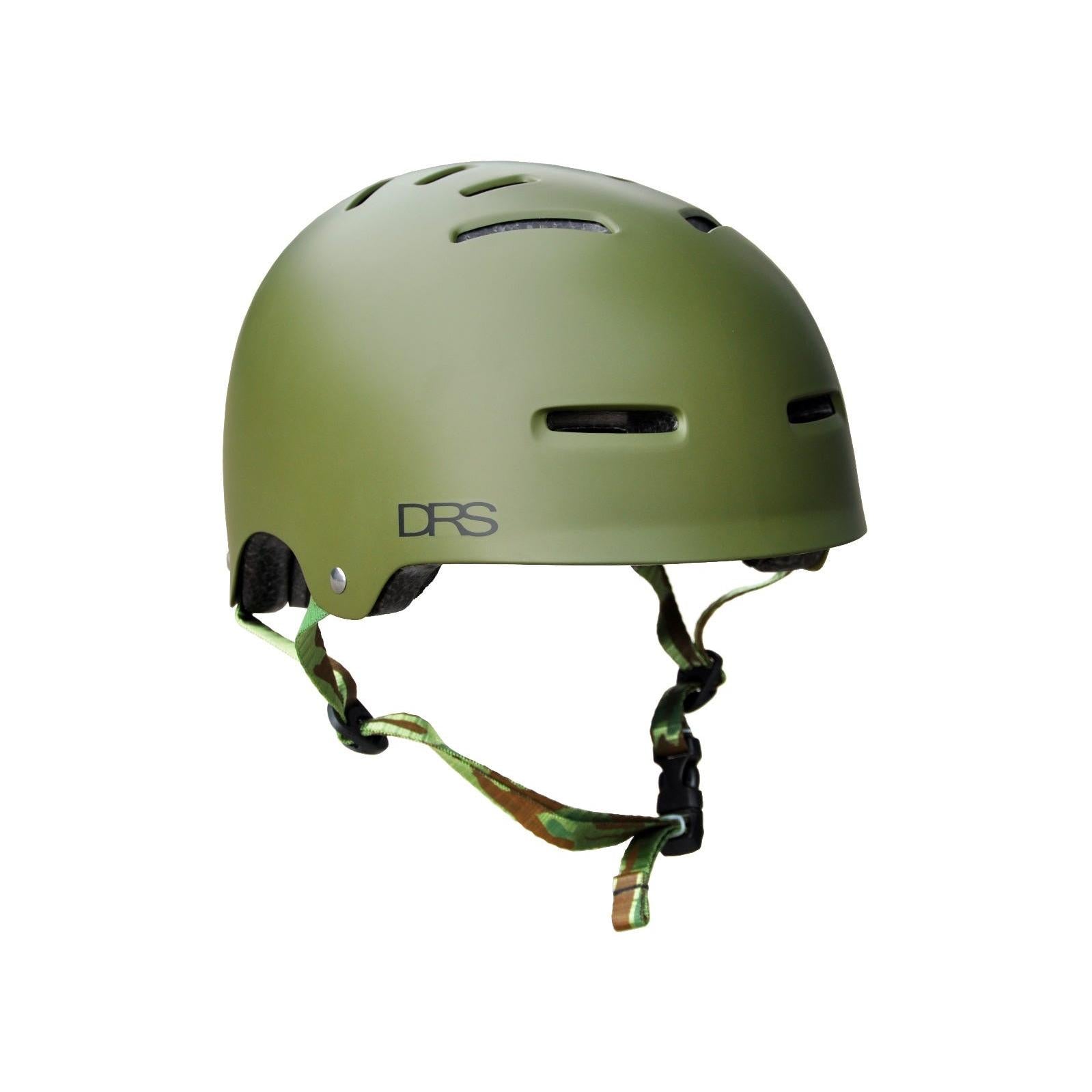 DRS BMX Helmet Green Camo