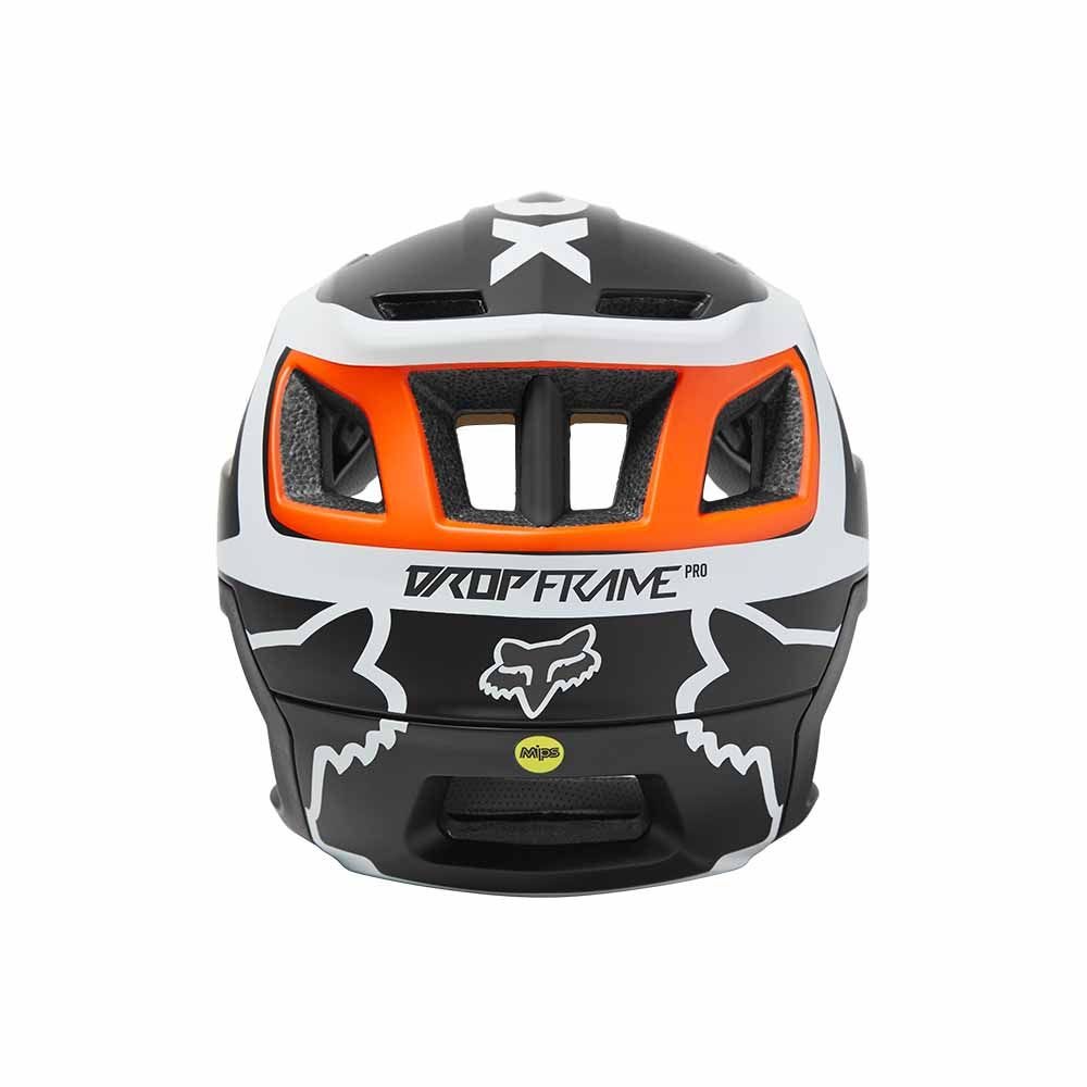 FOX Dropframe Pro MTB Helmet Black Divide (2022)