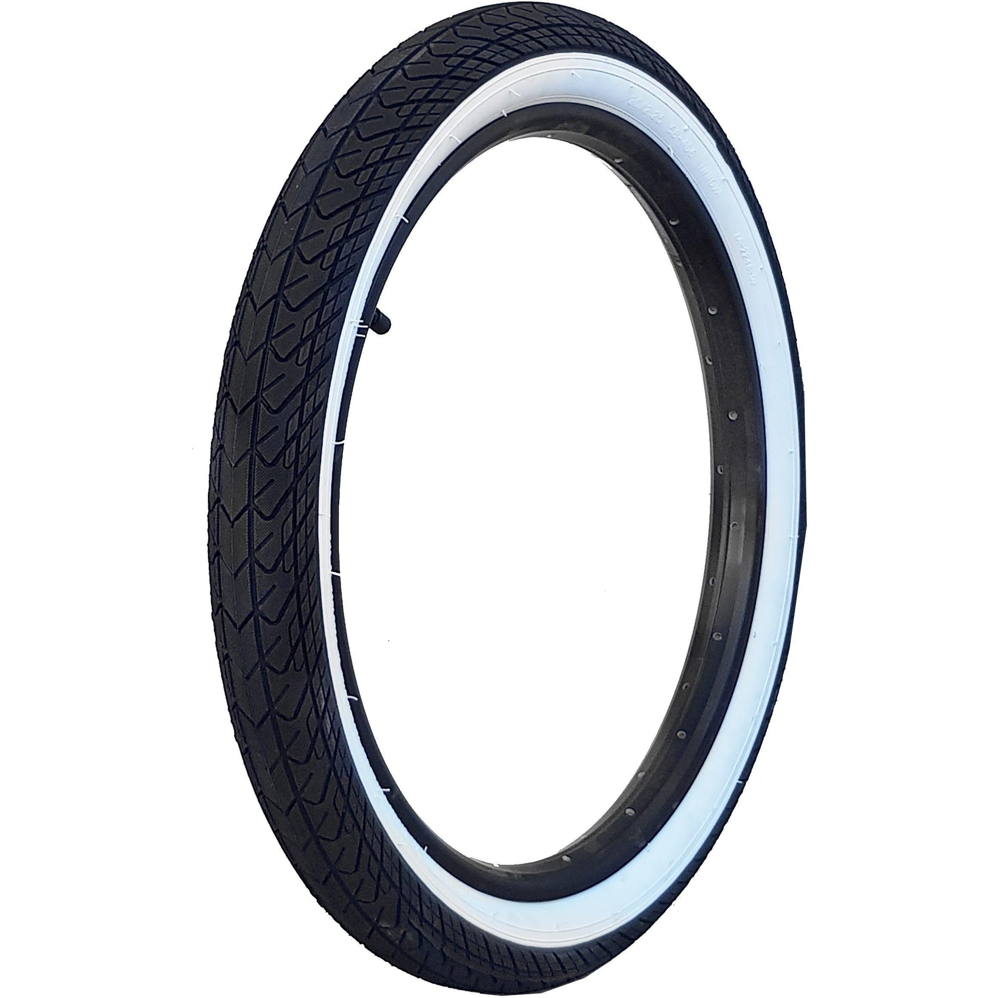 DRS Arrow FS BMX Tyre 20 x 2.25'' Black/Whitewall