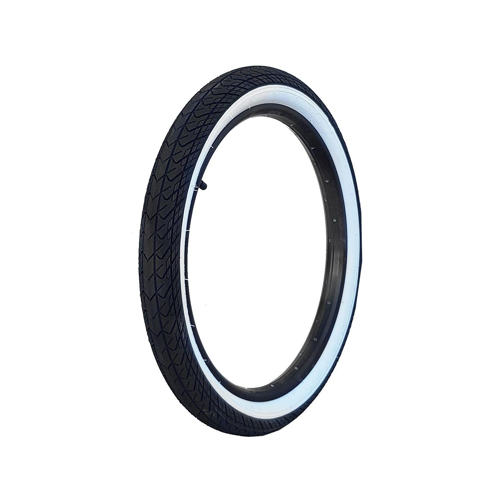 DRS Arrow FS BMX Tyre 20 x 2.25'' Black/Whitewall