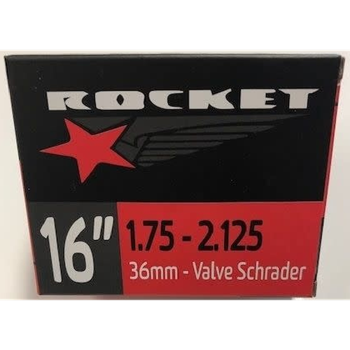 Rocket Schrader Valve Tube 16 x 1.75/2.125 38mm